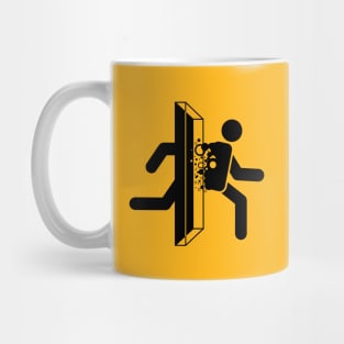 Portal disruption warning signal Mug